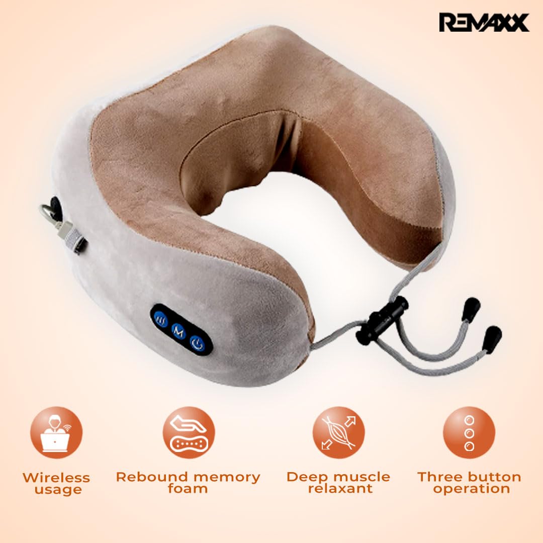 U-Travel Pillow Massager  Relax Anywhere!  Ultimate Comfort on the Go!  Soothe Your Neck & Shoulders!*  Elevate Your Relaxation!  Experience Blissful Comfort!