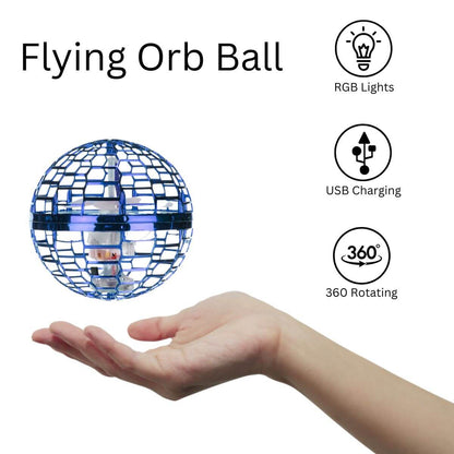 Round Shape Flying ORB Ball | Flying Ball | Boomerang Ball | Spinner Ball | 360 Rotating Magic Ball