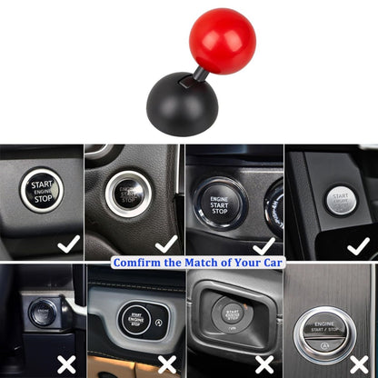 Push Button Start Lever | Car Push to Start Button Rocker | Car Engine Start Stop Button Joystick