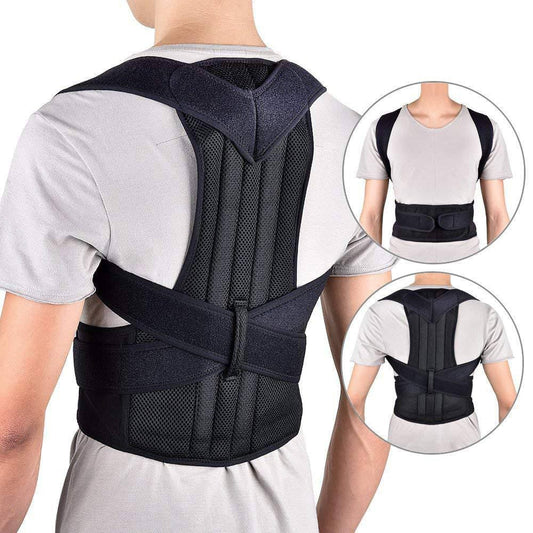 Free Size Posture Corrector For Men And Women, Belt For Back Pain, Back Straight And Shoulder Support Heavy Back Support Posture Belt For Pain Relief Personal Care